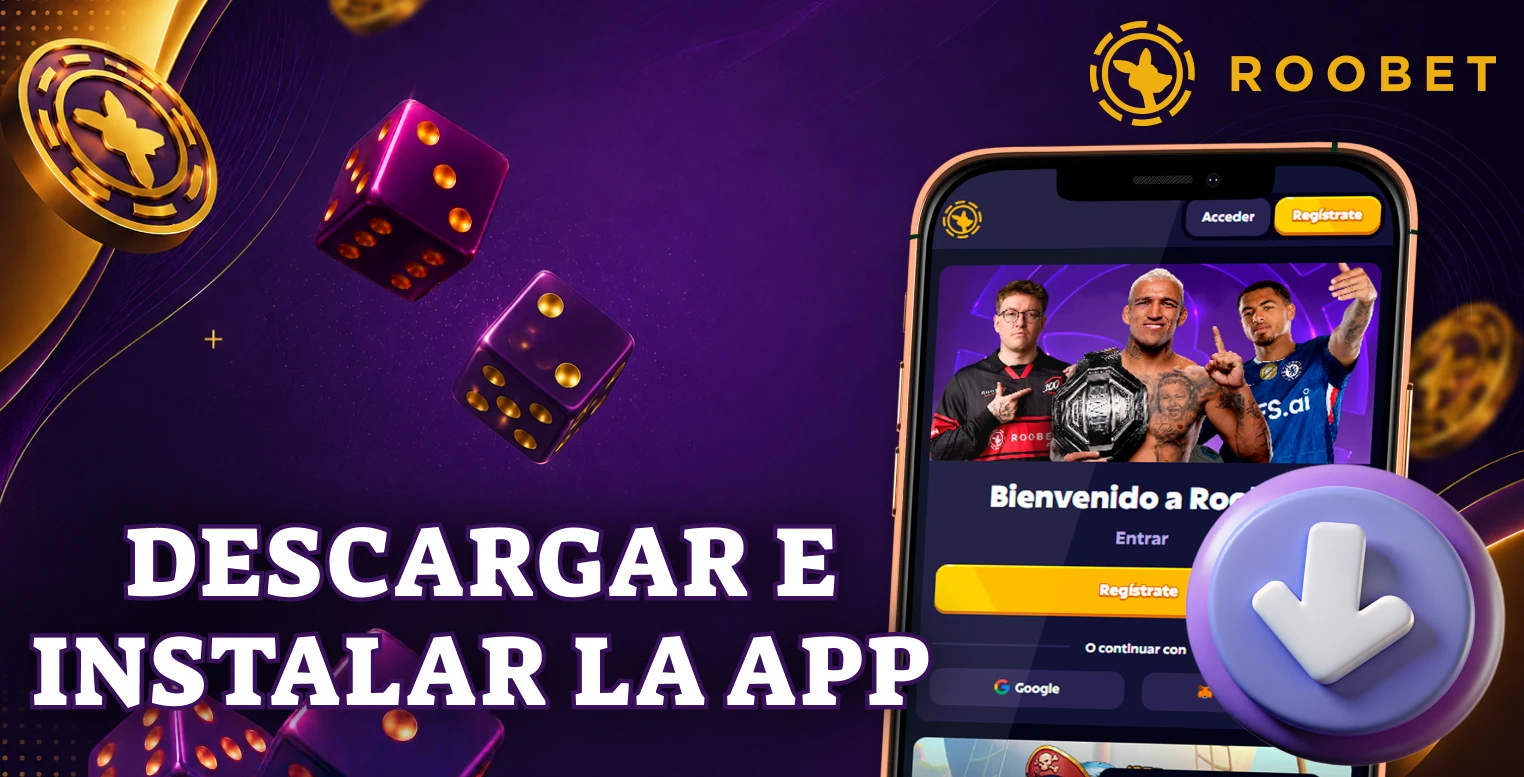 Proceso rápido para instalar y comenzar a usar Roobet móvil