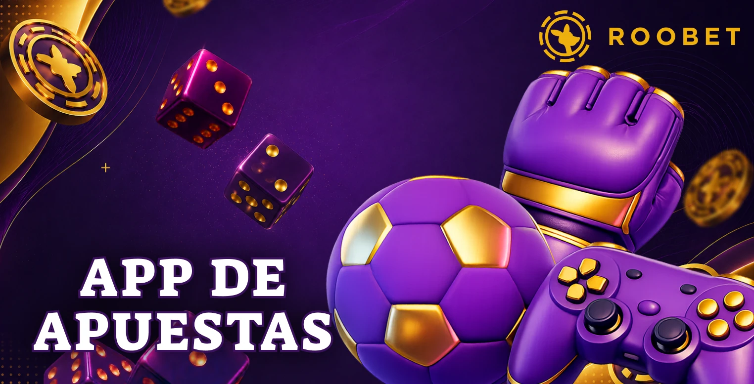 Apuestas deportivas disponibles directamente en la app de Roobet