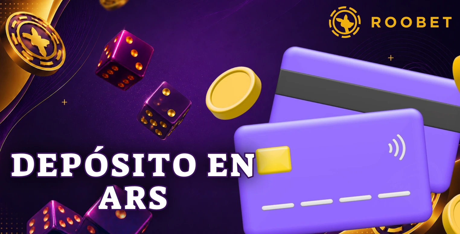 Opciones para cargar saldo en Roobet usando pesos argentinos