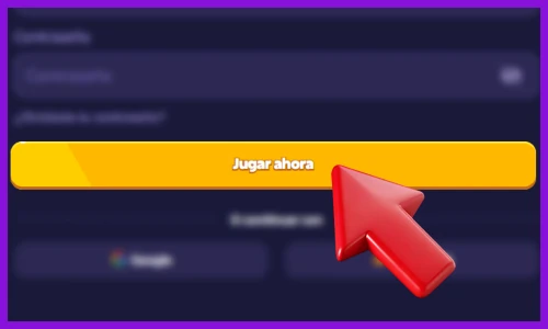 Acceder al perfil personal después de iniciar sesión en Roobet