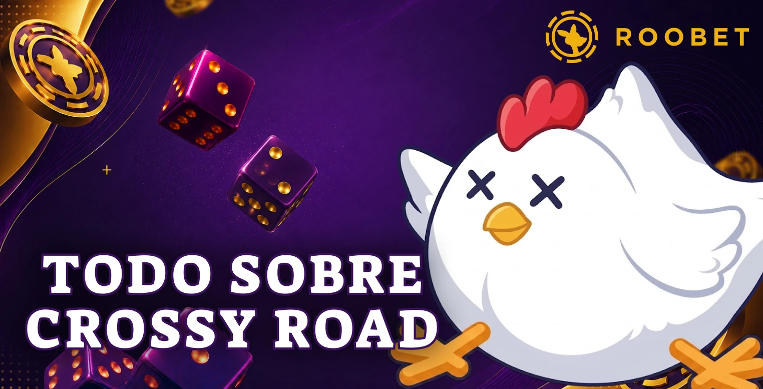 Detalles del juego Crossy Road disponible para usuarios de Roobet