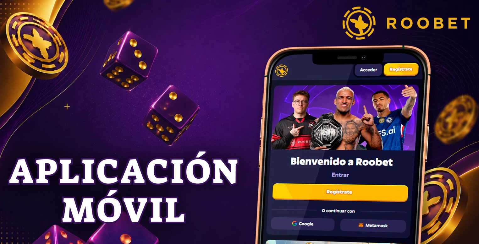 Experiencia móvil de Roobet para jugar desde cualquier lugar