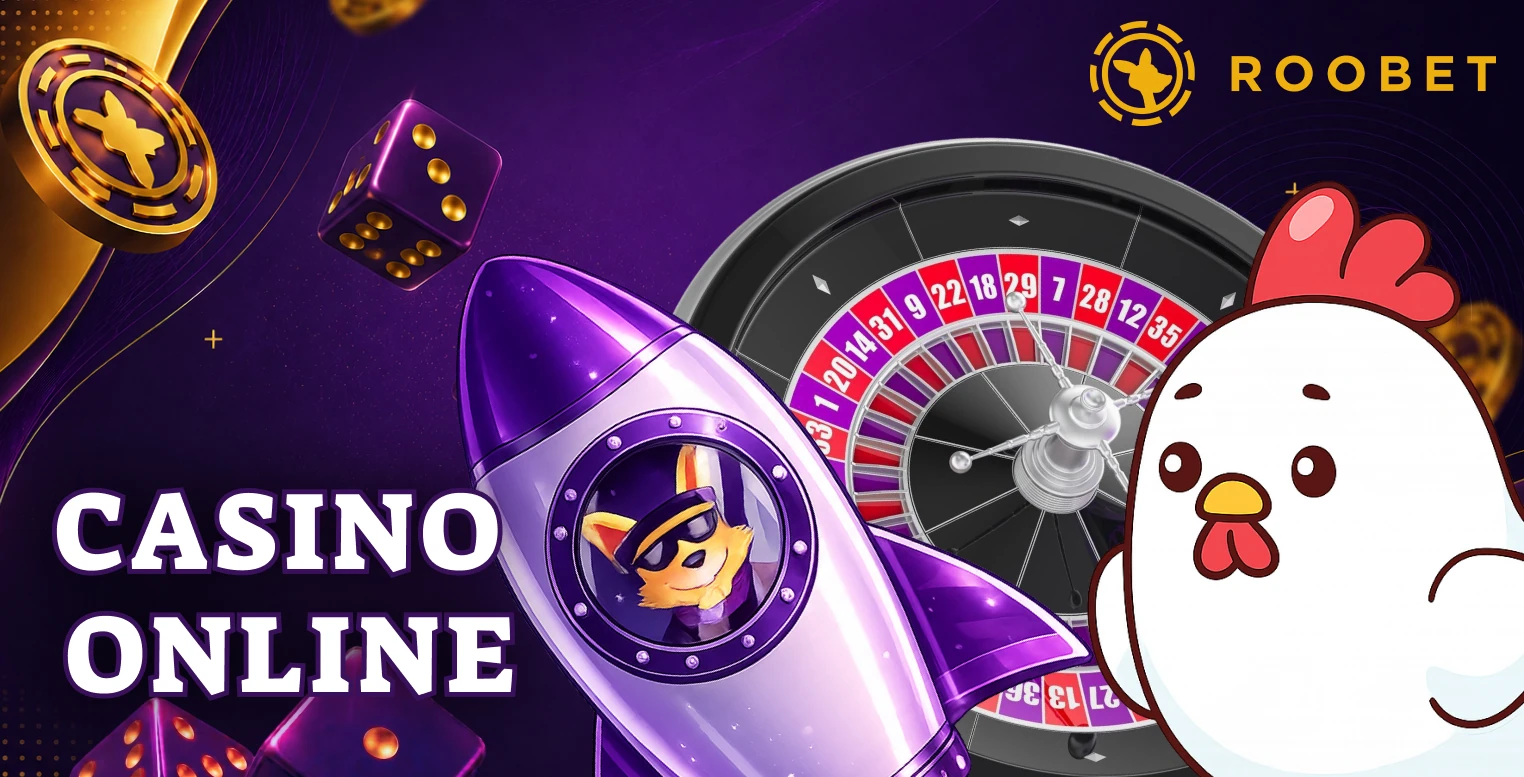 Juegos de casino con apuestas reales dentro de Roobet Argentina