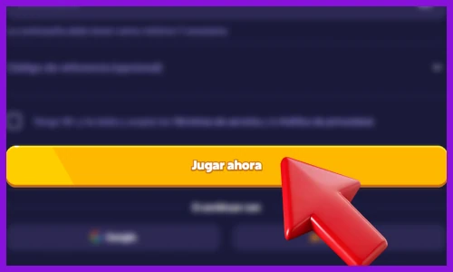 Comenzar a jugar ahora dentro de la plataforma Roobet